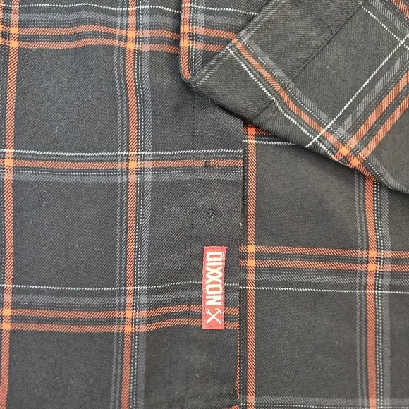 Dixxon The Milwaukee OG Flannel Men's Long Sleeve Button Down Shirt L - Picture 5 of 11